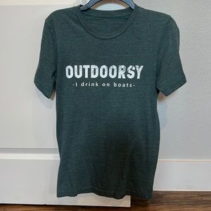 Boutique top outdoorsy I drink on boats